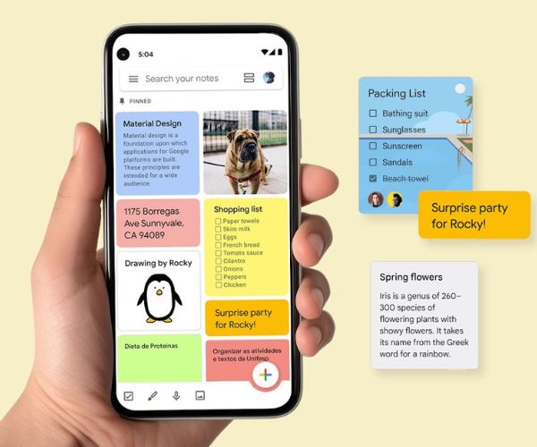 Apps para Melhorar sua Rotina e Produtividade 4 Funcoes-do-Google-Keep-App-(Fonte-Google)